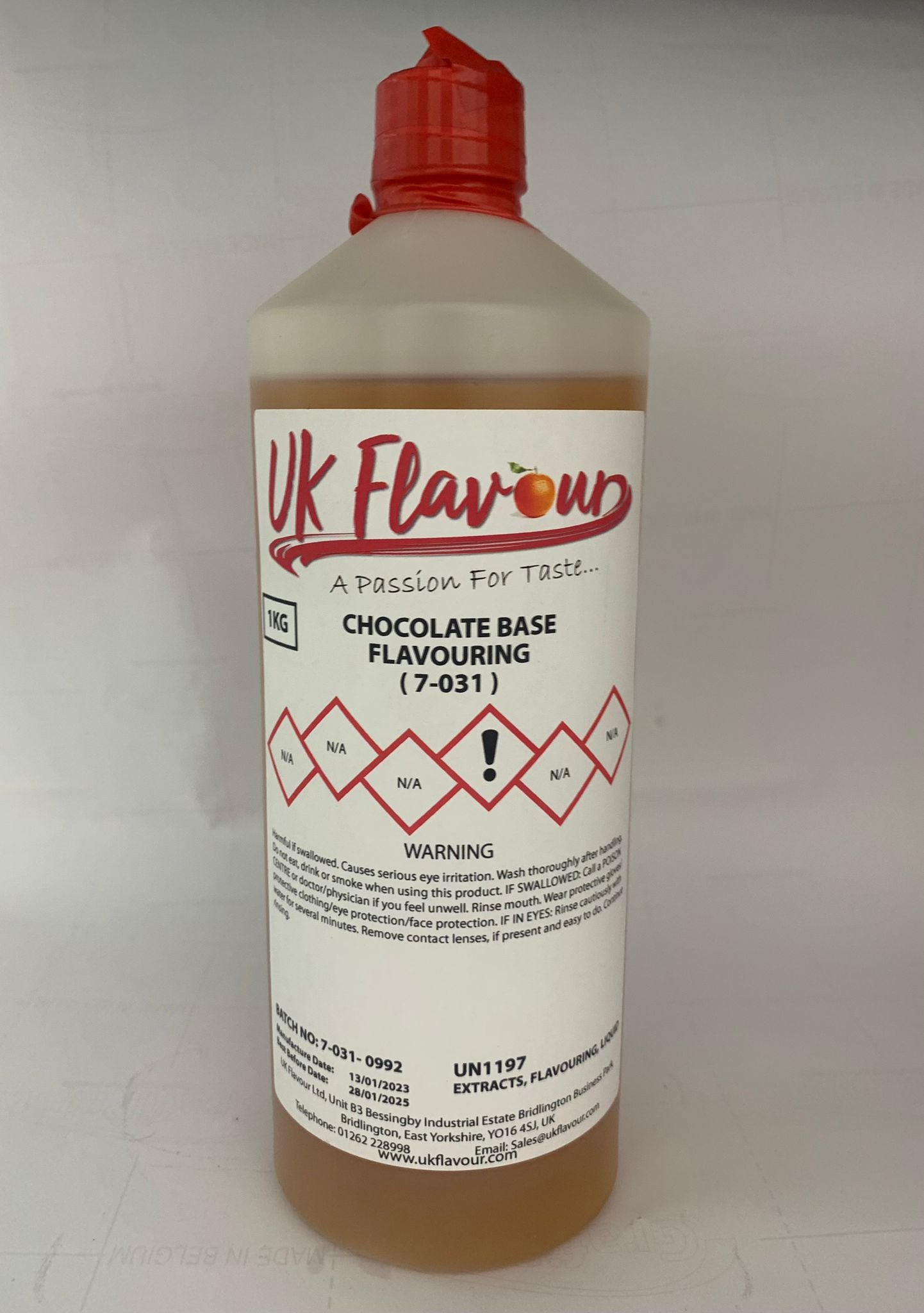 Chocolate Base (7-031) Flavour Concentrate 1L - Y0063