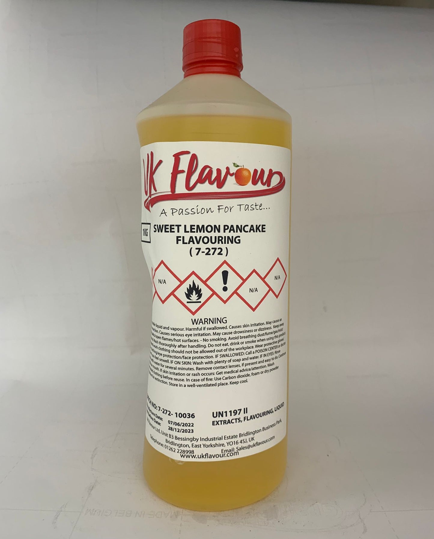 Sweet Lemon Pancake (7-272) Flavour Concentrate 1L - Y0376