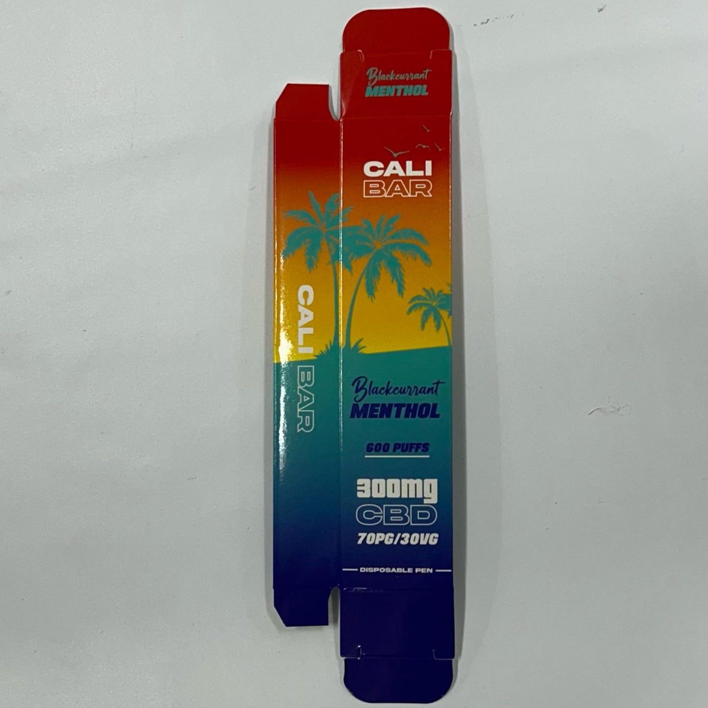 Cali Disposable 2ml 300mg Blackcurrant Menthol BOX - X0425