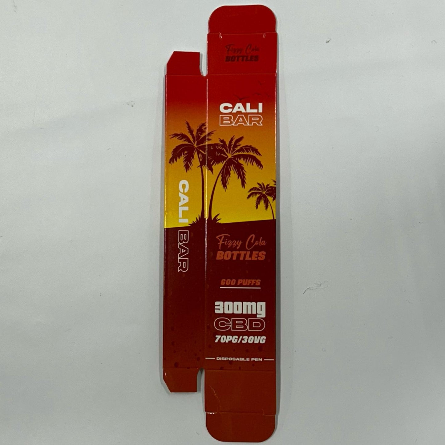 Cali Disposable 2ml 300mg Fizzy Cola Bottles BOX - X0426