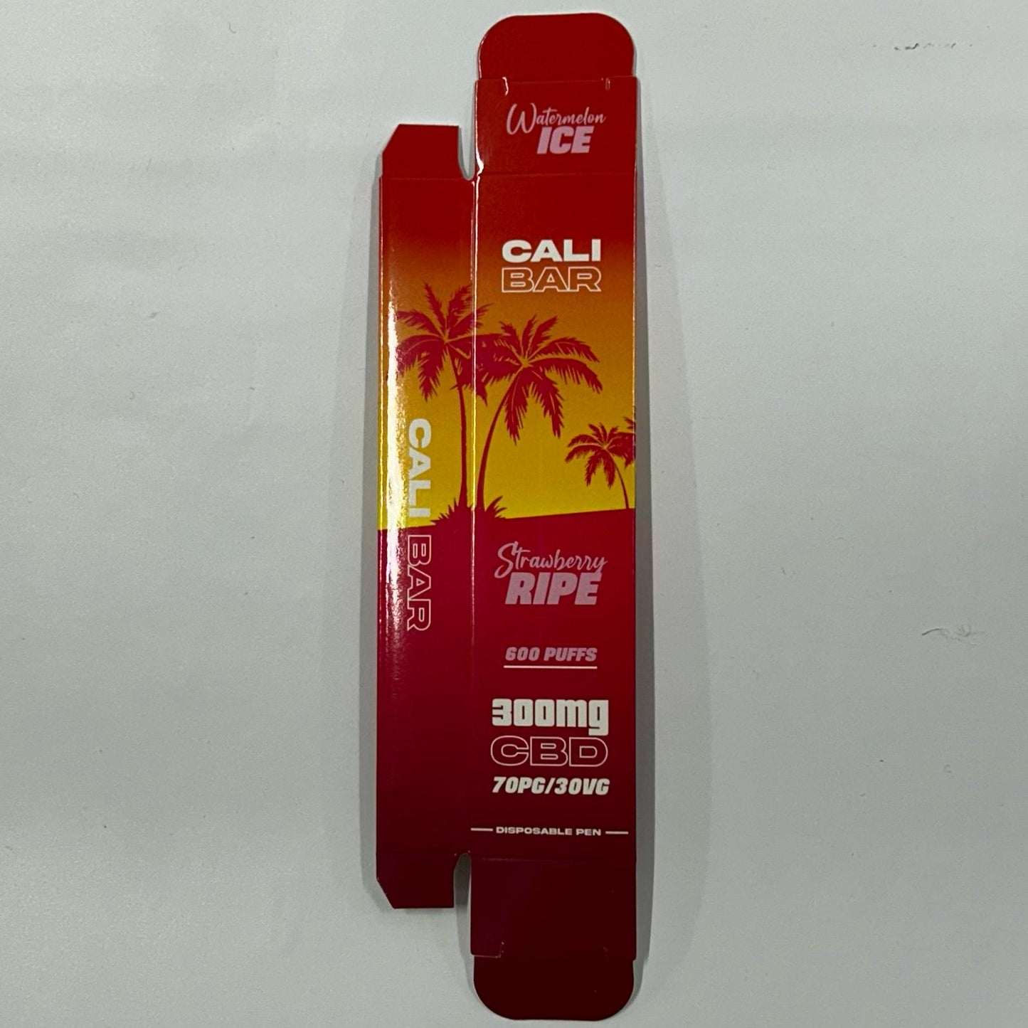 Cali Disposable 2ml 300mg Strawberry Ripe BOX - X0420