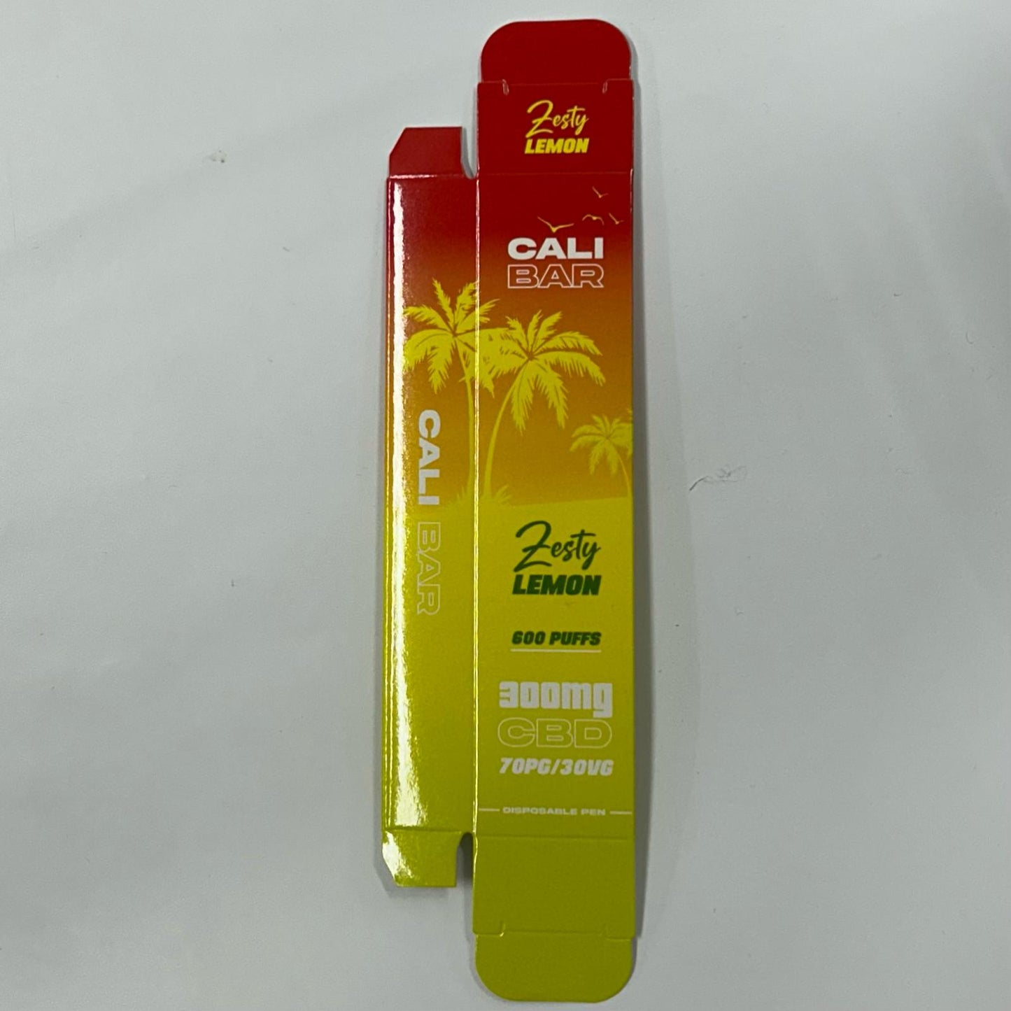 Cali Disposable 2ml 300mg Zesty Lemon BOX - X0419