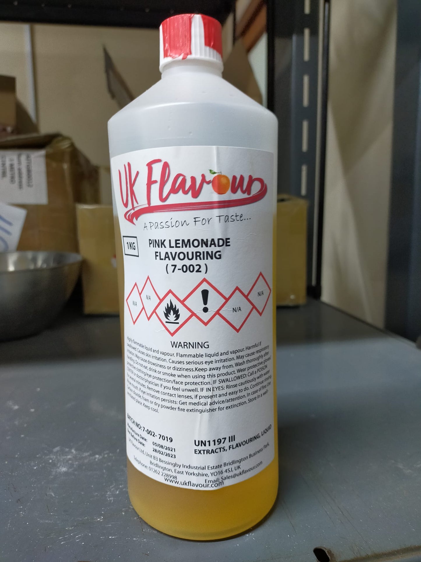 Pink Lemonade (7-002) Flavour Concentrate 1L - Y0109